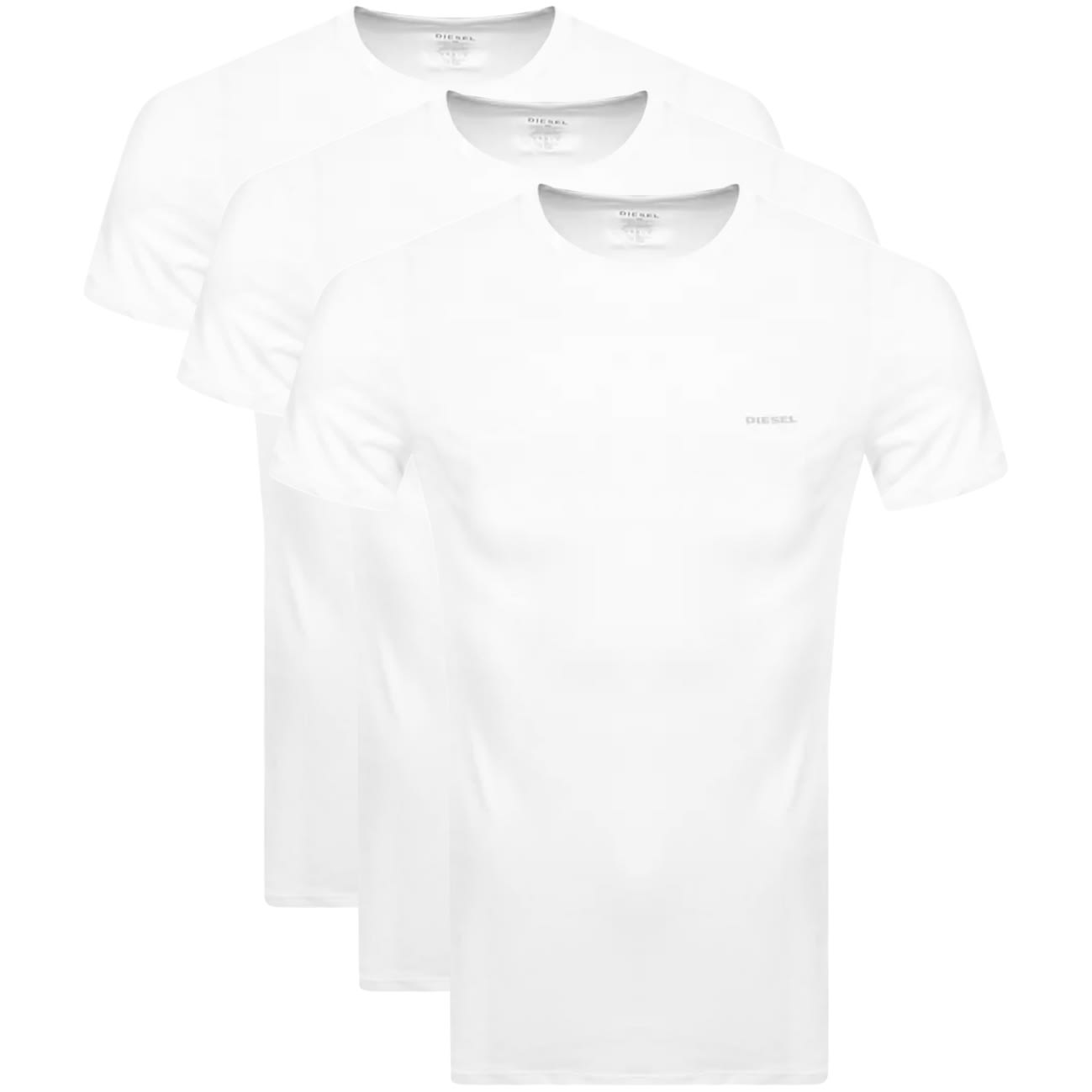 Alternative Image for ProductDiesel UMTEE Jake Triple Pack T Shirts White1